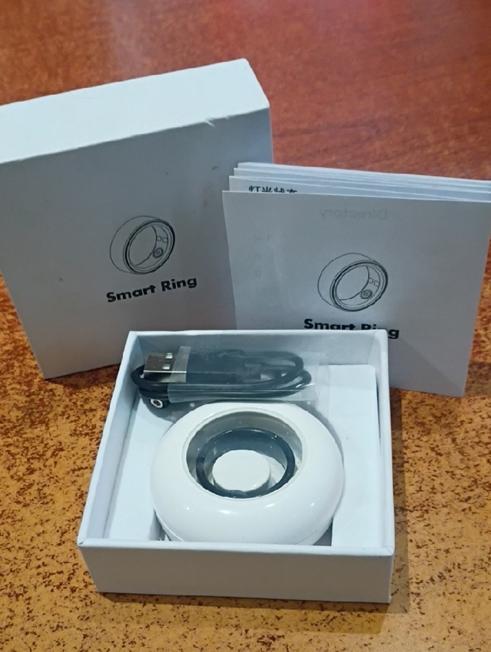 Smart Ring Portable LED Selfie Light - White